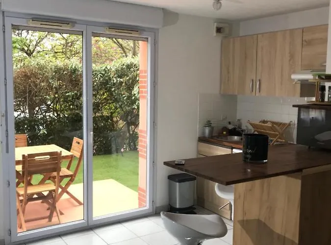 T2 Climatise Jardin & Court De Tennis/piscine /parking/fibre Toulouse