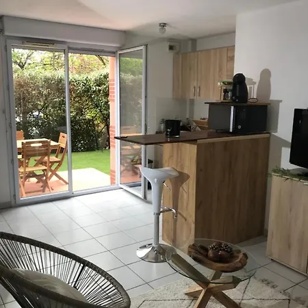 T2 Climatise Jardin & Court De Tennis/piscine /parking/fibre * Toulouse